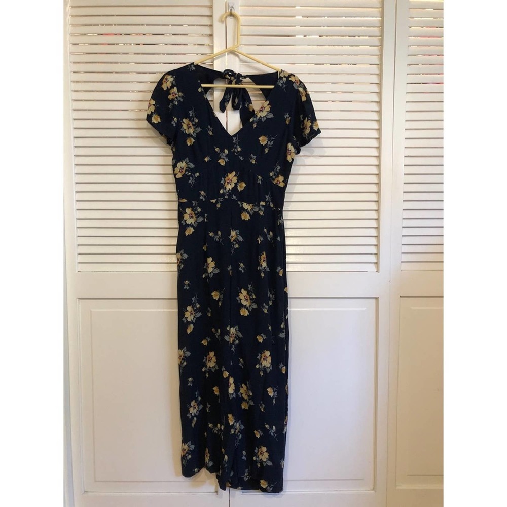 Abercrombie & Fitch Floral Jumpsuit